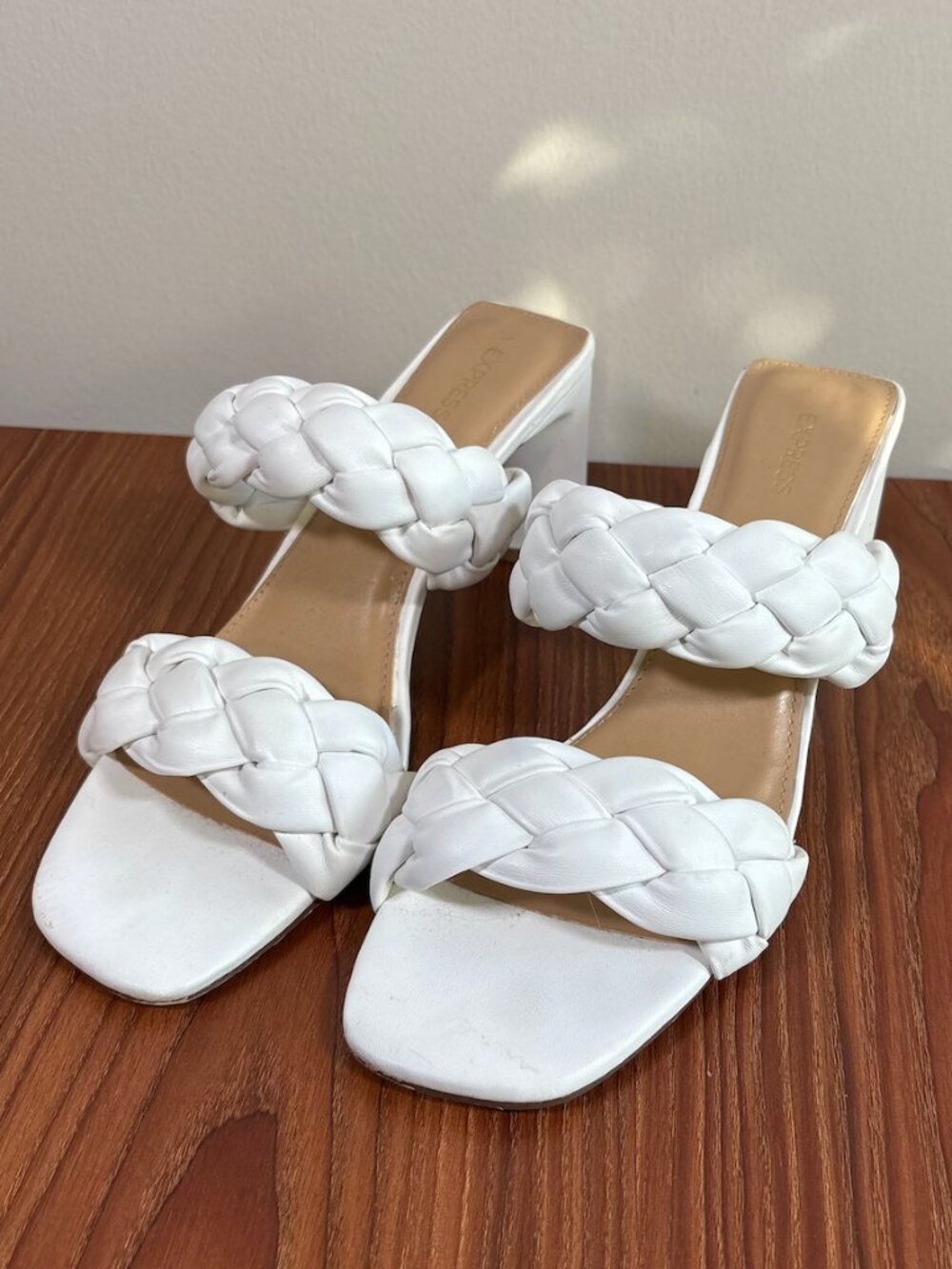 Express Slip On Strappy Heel size 10